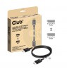 CLUB3D DisplayPort™ 2.1 Bi-Directional VESA DP80 Certified Cable 4K240Hz, 8K60Hz or 10K60Hz M/M 1.6m/5.25ft