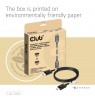 CLUB3D DisplayPort™ 2.1 Bi-Directional VESA DP80 Certified Cable 4K240Hz, 8K60Hz or 10K60Hz M/M 1.6m/5.25ft