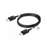 CLUB3D DisplayPort™ 2.1 Bi-Directional VESA DP80 Certified Cable 4K240Hz, 8K60Hz or 10K60Hz M/M 1.6m/5.25ft