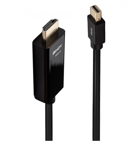 Lindy 3m Mini DisplayPort to HDMI 10.2G Cable