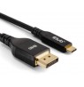 CLUB3D USB Type C Cable to DP 2.1 Bi-Directional VESA DP80 Certified Cable M/M 1m/3.28ft
