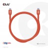 CLUB3D USB2 Type-C Bi-Directional USB-IF Certified Cable Data 480Mb, PD 240W(48V/5A) EPR M/M 3m / 9.84 ft