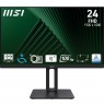 MSI Pro MP245PG 24 Inch Monitor, FHD (1920 x 1080), 100Hz, IPS, 1ms, 1x HDMI 1.4b, 1x DP 1.2a output, 1x D-Sub(VGA), Built-in