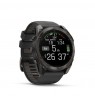 Garmin Fenix 8 3.56 cm (1.4") AMOLED 51 mm Digital 454 x 454 pixels Touchscreen Titanium Wi-Fi GPS (satellite)