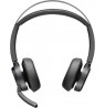Poly Voyager Focus 2 MS Teams Belaidės ausinės, Bluetooth, USB-A, BT700, Juoda