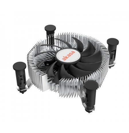 Akasa AK-CC6601EP01 Low Profile CPU Cooler - Socket LGA 1700, 26.9mm high