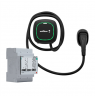 Wallbox Pulsar Max Electric Vehicle charge, IK10 protection rating, Black + Wallbox Power Meter | 22 kW | 5 m