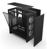 CASE MIDITOWER ATX W/O PSU/BLACK H5 FLOW RGB 2024 NZXT