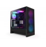 CASE MIDITOWER ATX W/O PSU/BLACK H5 FLOW RGB 2024 NZXT