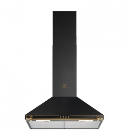 Electrolux EFC226R cooker hood Wall-mounted Black 420 m³/h