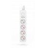 KERG power strip with switch 4 sockets 1.5m-16A