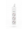 KERG power strip with switch 3 sockets  3m 10A