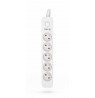 KERG power strip with switch 5 sockets 1,5m-10A