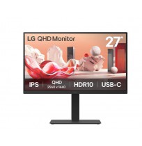 LG 27BA75QB-B | 27 " | IPS | 16:9 | 100 Hz | 5 ms | 2560 x 1440 pixels | 280 cd/m² | HDMI ports quantity 1 | Black