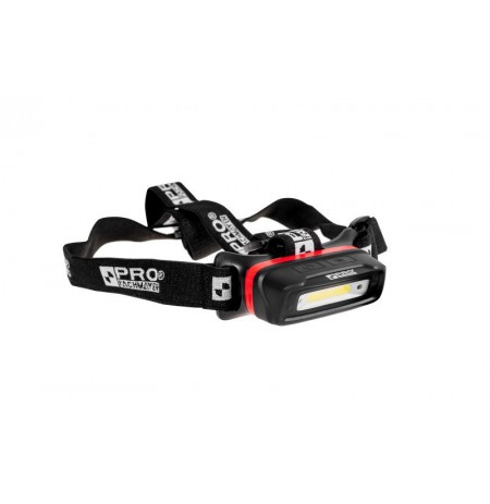 LED headlamp with rechargeable battery and magnet 300 lumens