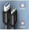 AXAGON Data and charging cable, 1 m | BUMM3-AM10AB | USB Type A to USB Type Micro-B