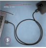 AXAGON Data and charging cable, 1 m | BUMM3-AM10AB | USB Type A to USB Type Micro-B