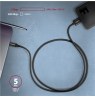 AXAGON Data and power suply cable, 1 m | BUMM3-CM10AB | USB Type C to USB Type Micro-B