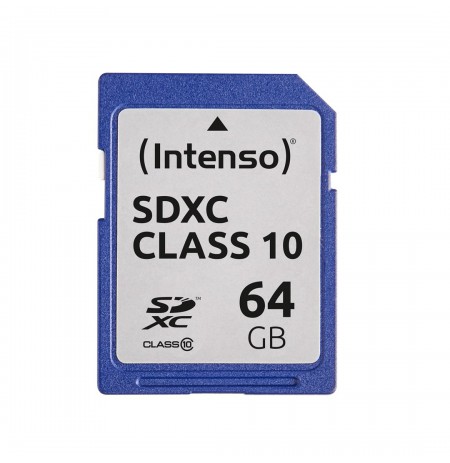Intenso 3411490 memory card 64 GB SDXC Class 10