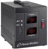 PowerWalker AVR 2000 SIV FR voltage regulator 2 AC outlet(s) 110 - 280 V Black