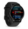 Garmin Venu 3 3.56 cm (1.4") AMOLED 45 mm Digital 454 x 454 pixels Touchscreen Black Wi-Fi GPS (satellite)