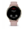 Garmin Venu 3S 3.05 cm (1.2") AMOLED 41 mm Digital 390 x 390 pixels Touchscreen Gold, Rose Wi-Fi GPS (satellite)