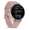 Garmin Venu 3S 3.05 cm (1.2") AMOLED 41 mm Digital 390 x 390 pixels Touchscreen Gold, Rose Wi-Fi GPS (satellite)