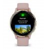 Garmin Venu 3S 3.05 cm (1.2") AMOLED 41 mm Digital 390 x 390 pixels Touchscreen Gold, Rose Wi-Fi GPS (satellite)