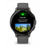 Garmin Venu 3S 3.05 cm (1.2") AMOLED 41 mm Digital 390 x 390 pixels Touchscreen Grey Wi-Fi GPS (satellite)