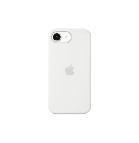 Apple iPhone 16e Silicone Case – White | Apple