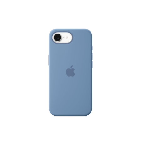 Apple iPhone 16e Silicone Case – Winter Blue | Apple