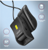 AXAGON Compact desktop USB contact Smart/ID & SD/microSD/SIM card reader with long, USB-A cable | CRE-SM3SD