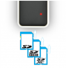 AXAGON External 5-slot reader | CRE-X1