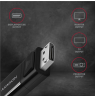 AXAGON Active cable | USB-C to DisplayPort | 1.8 m