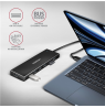 AXAGON SuperSpeed USB-A FLAT Hub | HUE-F7A