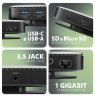 AXAGON USB-C 10Gbps UFO 9in1 Hub | HMC-UFO