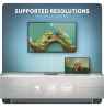 AXAGON USB-C 5Gbps DUAL 4K DISPLAY 7in1 Hub | HMC-7HX2
