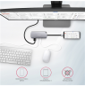 AXAGON SuperSpeed USB-C Combo 6in1 Hub | HMC-6M2