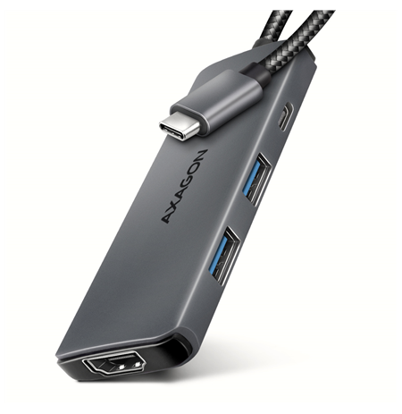AXAGON 8K USB-C 5Gbps 5in1 8K Hub | HMC-5H
