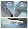 AXAGON 8K USB-C 5Gbps 5in1 8K Hub | HMC-5H