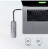 AXAGON SuperSpeed USB-C COMBO 5in1 Hub | HMC-5