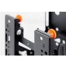 EDBAK Wall mount | VWPOP40 Video Wall Pop-Out Mount with Quick Release | 19-43 " | Maximum weight (capacity) 25 kg | Black