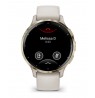 Garmin Venu 3S 3.05 cm (1.2") AMOLED 41 mm Digital 390 x 390 pixels Touchscreen Gold, Ivory Wi-Fi GPS (satellite)