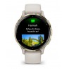 Garmin Venu 3S 3.05 cm (1.2") AMOLED 41 mm Digital 390 x 390 pixels Touchscreen Gold, Ivory Wi-Fi GPS (satellite)