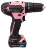 Makita HP333DSAP1 power screwdriver/impact driver 1700 RPM Black, Pink