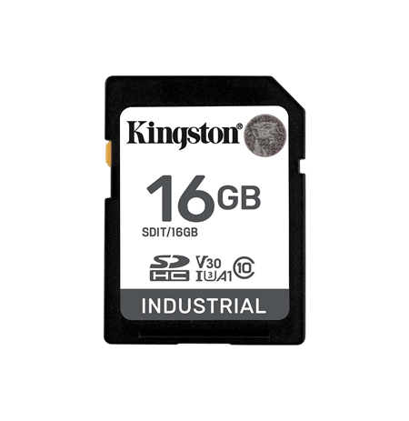 Kingston | SDHC/SDXC SD | Flash Memory Card | 16 GB | Black