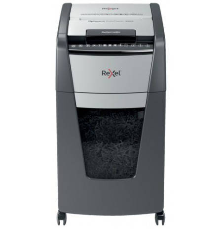 Rexel AutoFeed+ 300X Dokumentų naikiklis Cross shredding 4x25 mm P-4 60 L, 55 dB, Pilka/Juoda (SPEC)