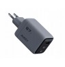 Wall Charger 67W 2xUSB-C, 1xUSB, PD GaN By Aukey Dark Grey