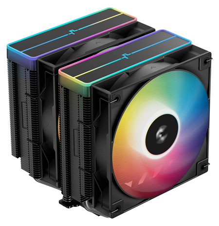 Deepcool CPU Cooler | AG620 BK ARGB | Intel, AMD