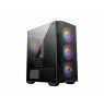 MSI | PC Case | MAG FORGE M100A | Black | Micro ATX Tower | ATX